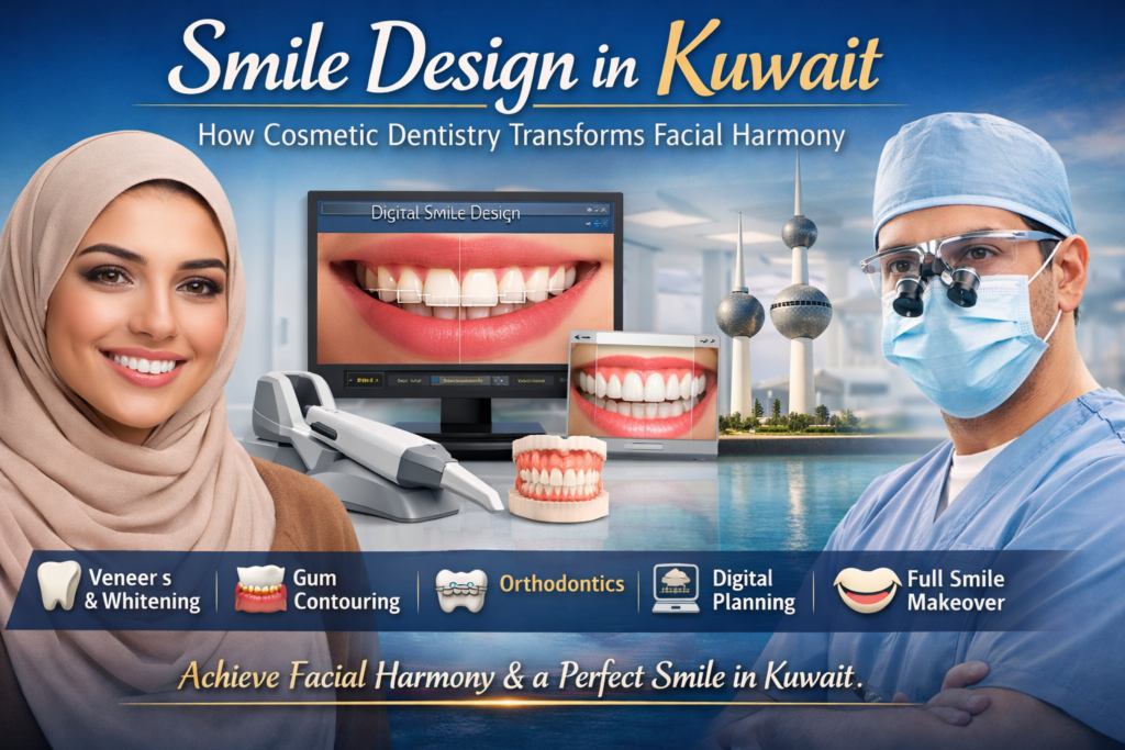 Smile Design in Kuwait: How Cosmetic Dentistry Transforms Facial Harmony