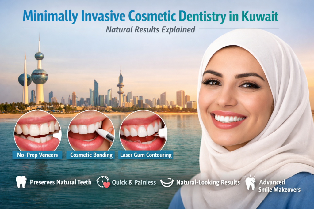 Minimally Invasive Cosmetic Dentistry in Kuwait: Natural Results Explained