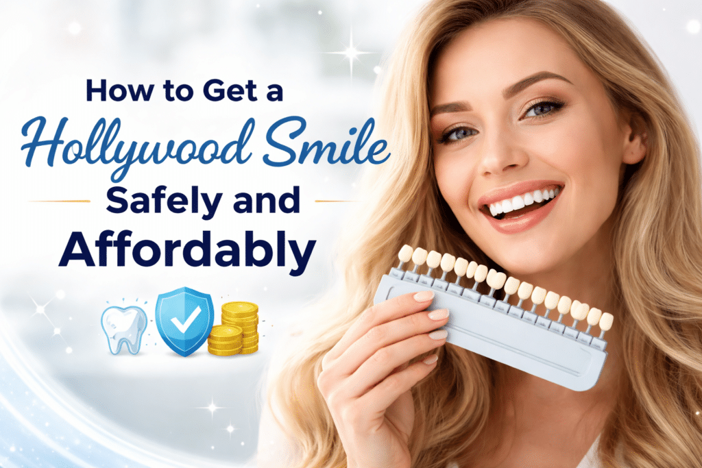How to Get a Hollywood Smile Safely and Affordably